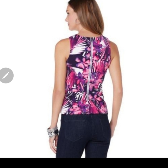 Hal Rubenstein the "Inez" Crossover Top size L - Picture 3 of 4